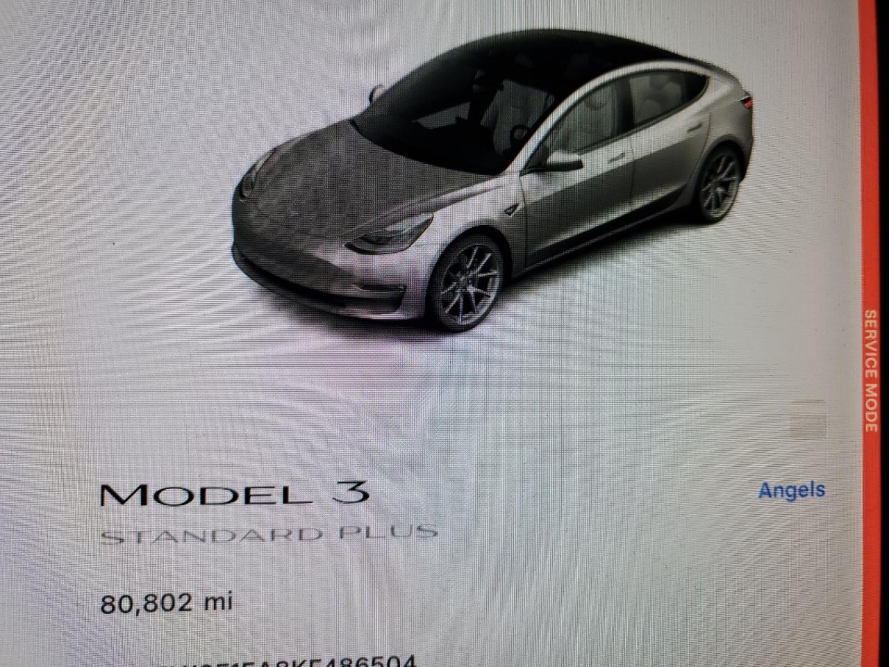 2019 Tesla Model 3 VIN: 5YJ3E1EA8KF486504 Lot: 62512825
