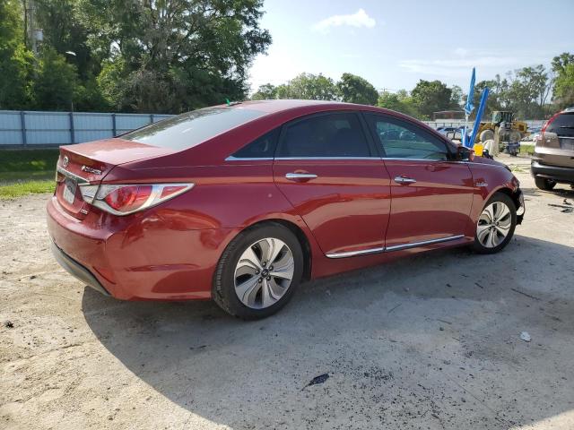  HYUNDAI SONATA 2013 Czerwony