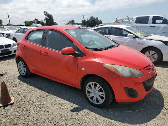  MAZDA 2 2013 Czerwony