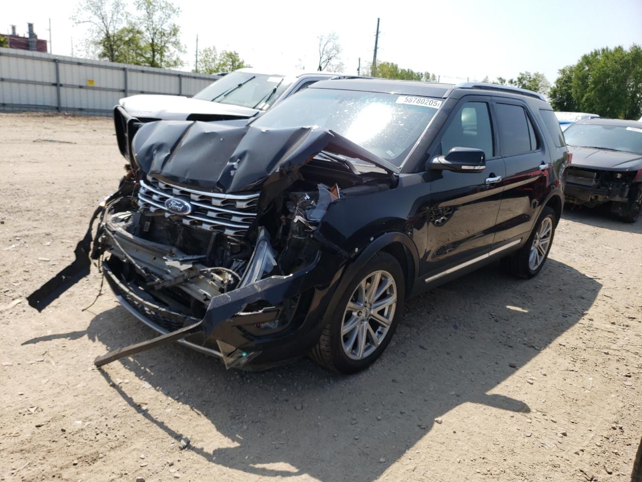 2016 Ford Explorer Limited იყიდება Lansing-ში, MI - Front End