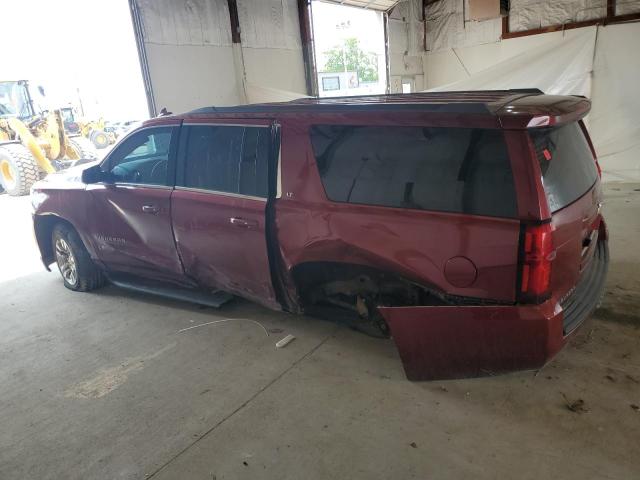  CHEVROLET SUBURBAN 2017 Красный