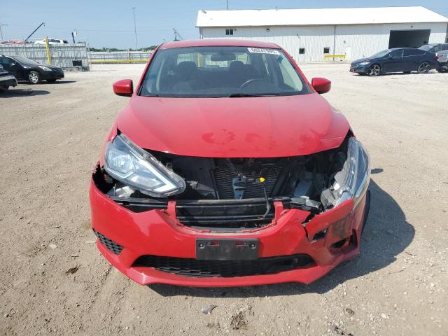  NISSAN SENTRA 2018 Czerwony