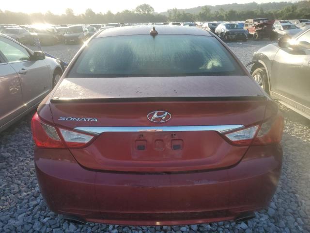  HYUNDAI SONATA 2012 Бордовый