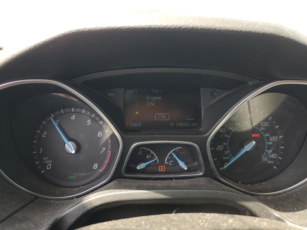 2014 Ford Focus Se VIN: 1FADP3F24EL370841 Lot: 61542565