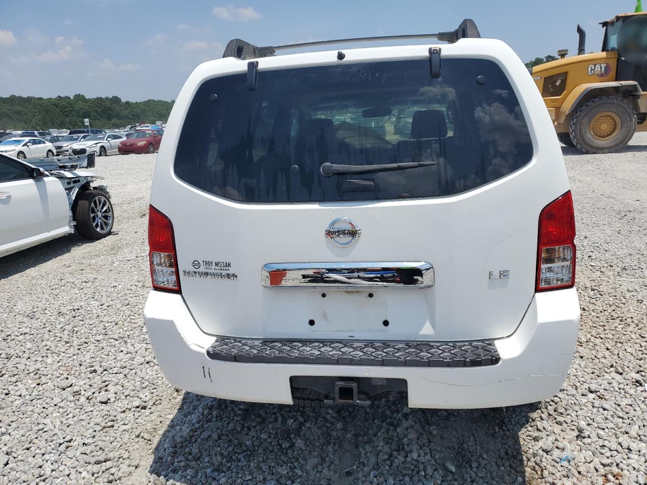 2006 Nissan Pathfinder Le VIN: 5N1AR18U96C604950 Lot: 62093815