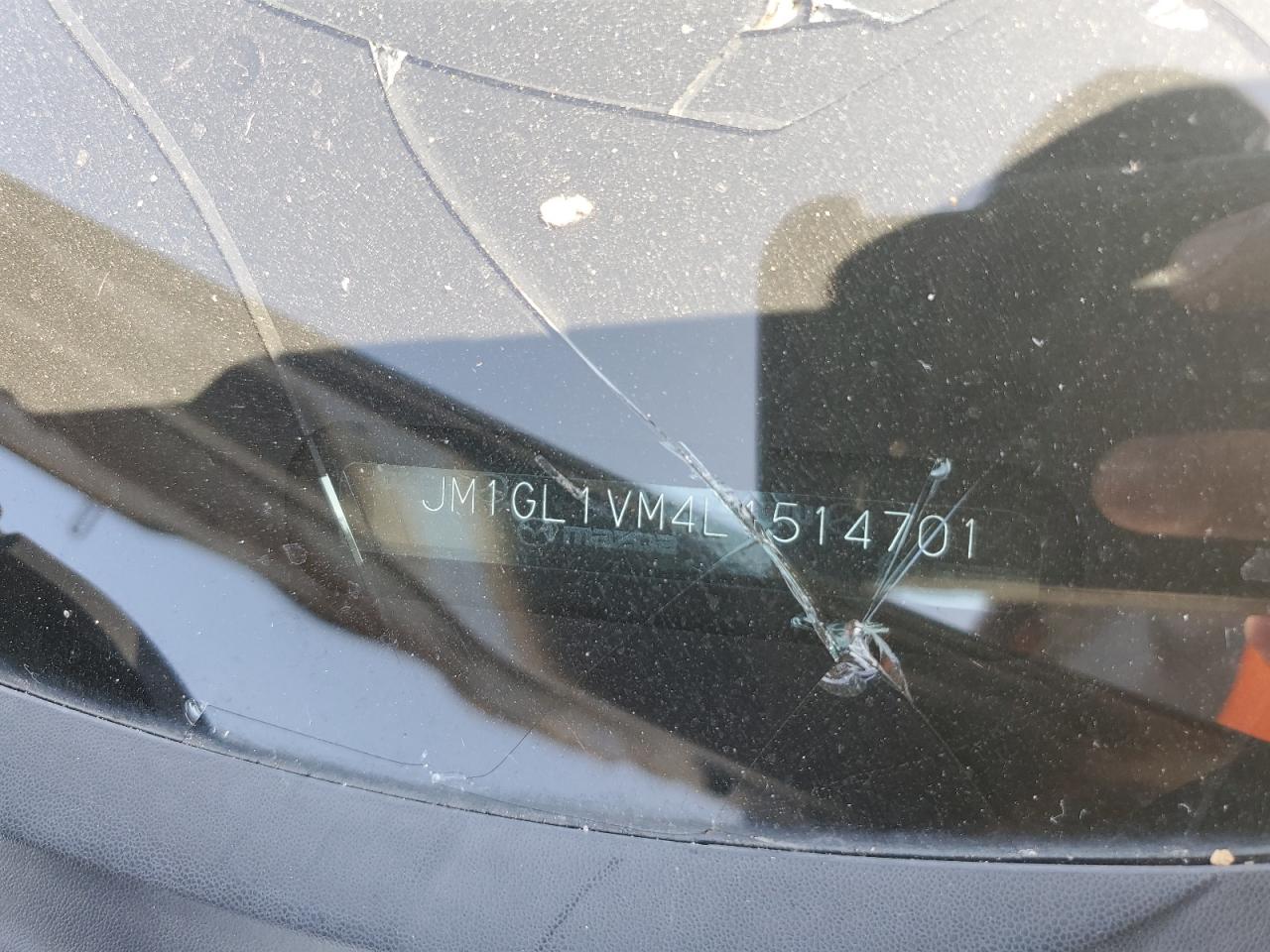 2020 Mazda 6 Touring VIN: JM1GL1VM4L1514701 Lot: 60743135