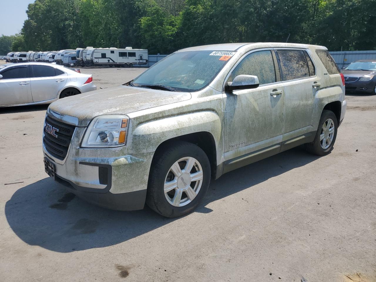 2016 Gmc Terrain Sle იყიდება Glassboro-ში, NJ - Minor Dent/Scratches