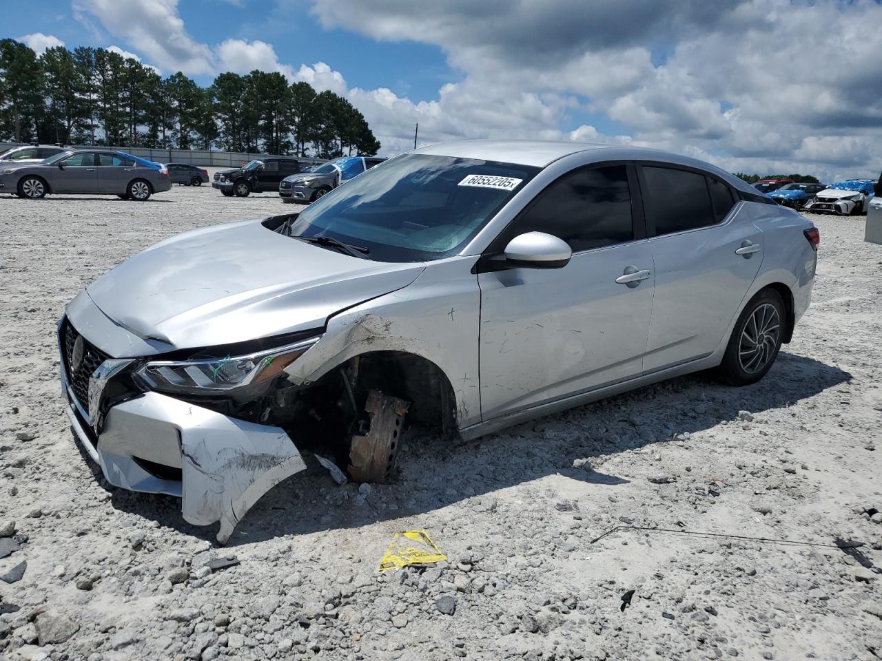 2020 Nissan Sentra S silver null gas 3N1AB8BV2LY253646 photo #1