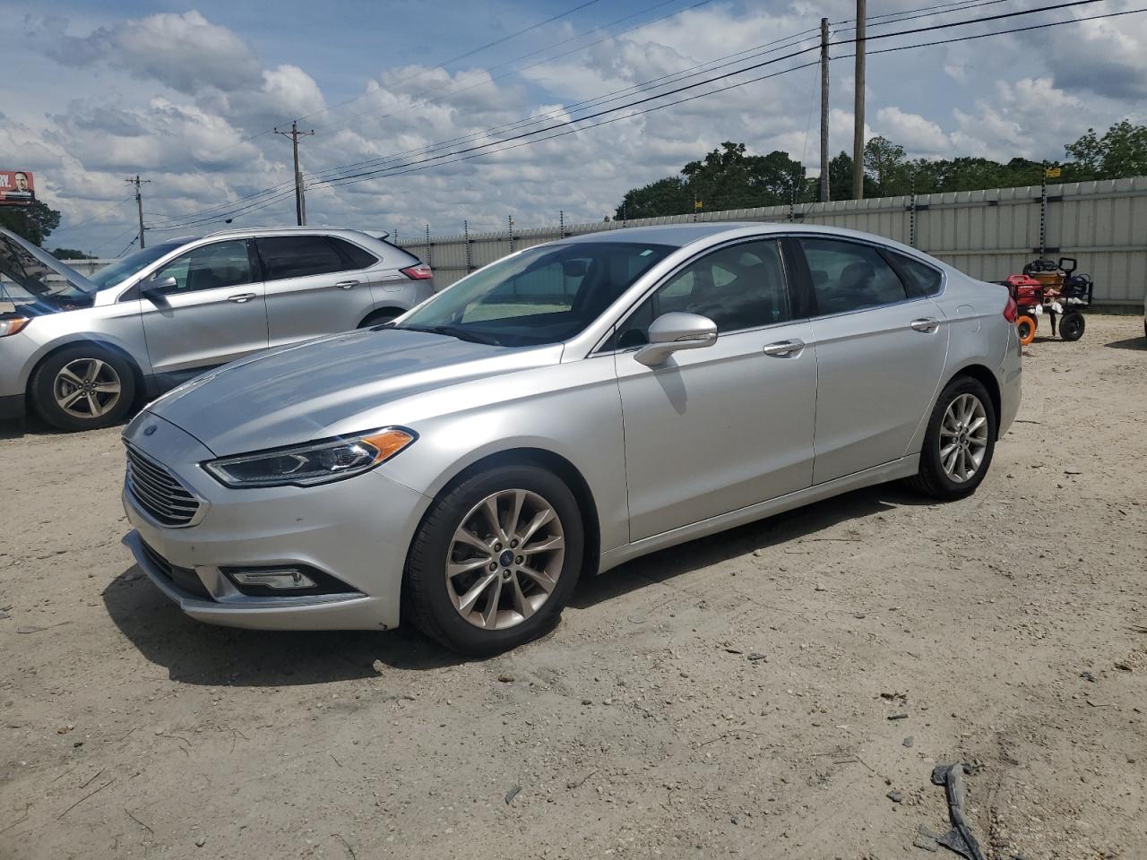2017 Ford Fusion Se за продажба в Newton, AL - Normal Wear