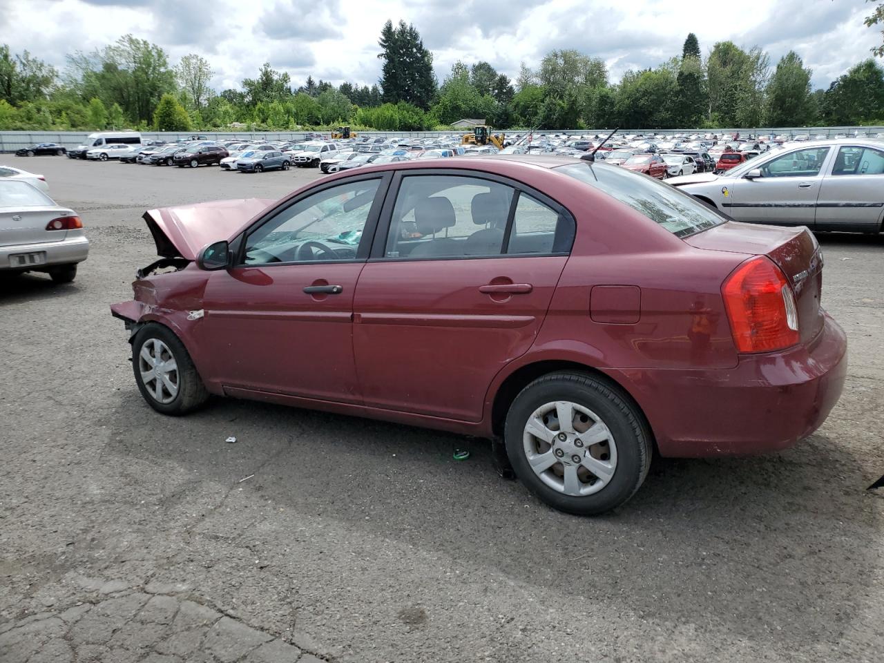 HYUNDAI ACCENT 2007 VIN KMHCN46C07U087078 фото 2