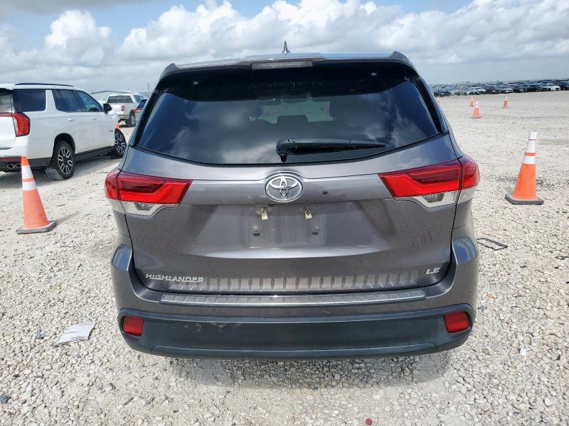  TOYOTA HIGHLANDER 2018 Угольный