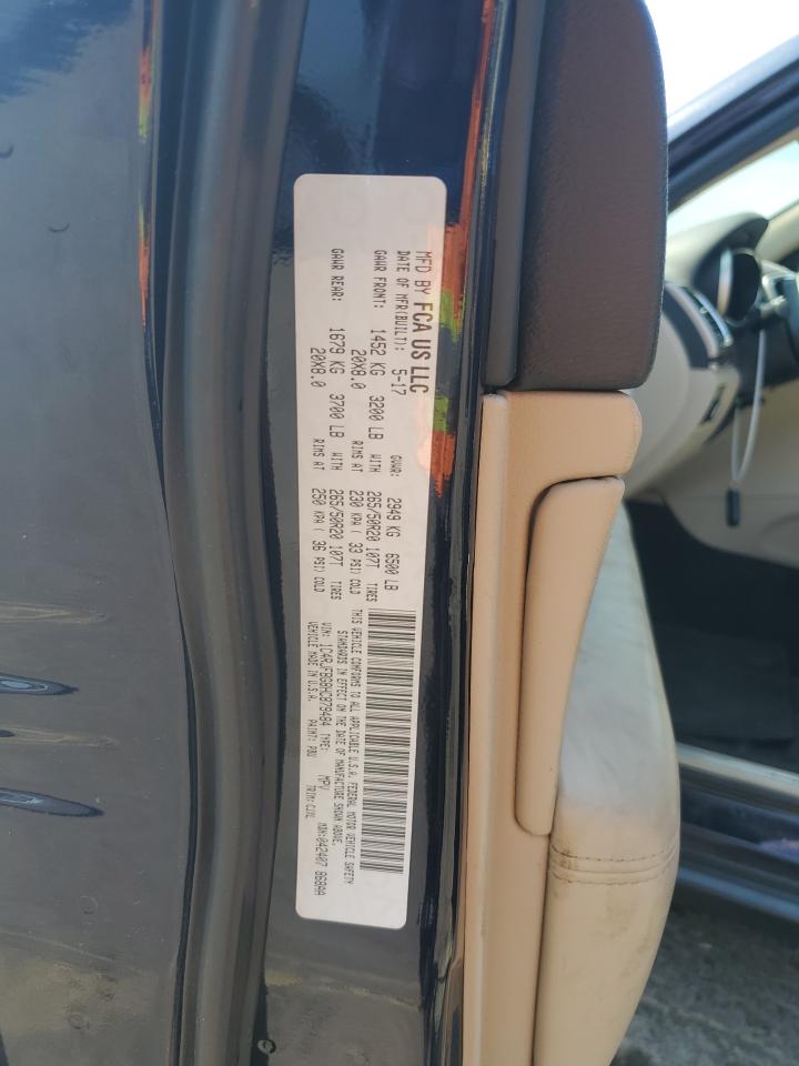JEEP GRAND CHER 2017 VIN 1C4RJFBG8HC879484 photo 13
