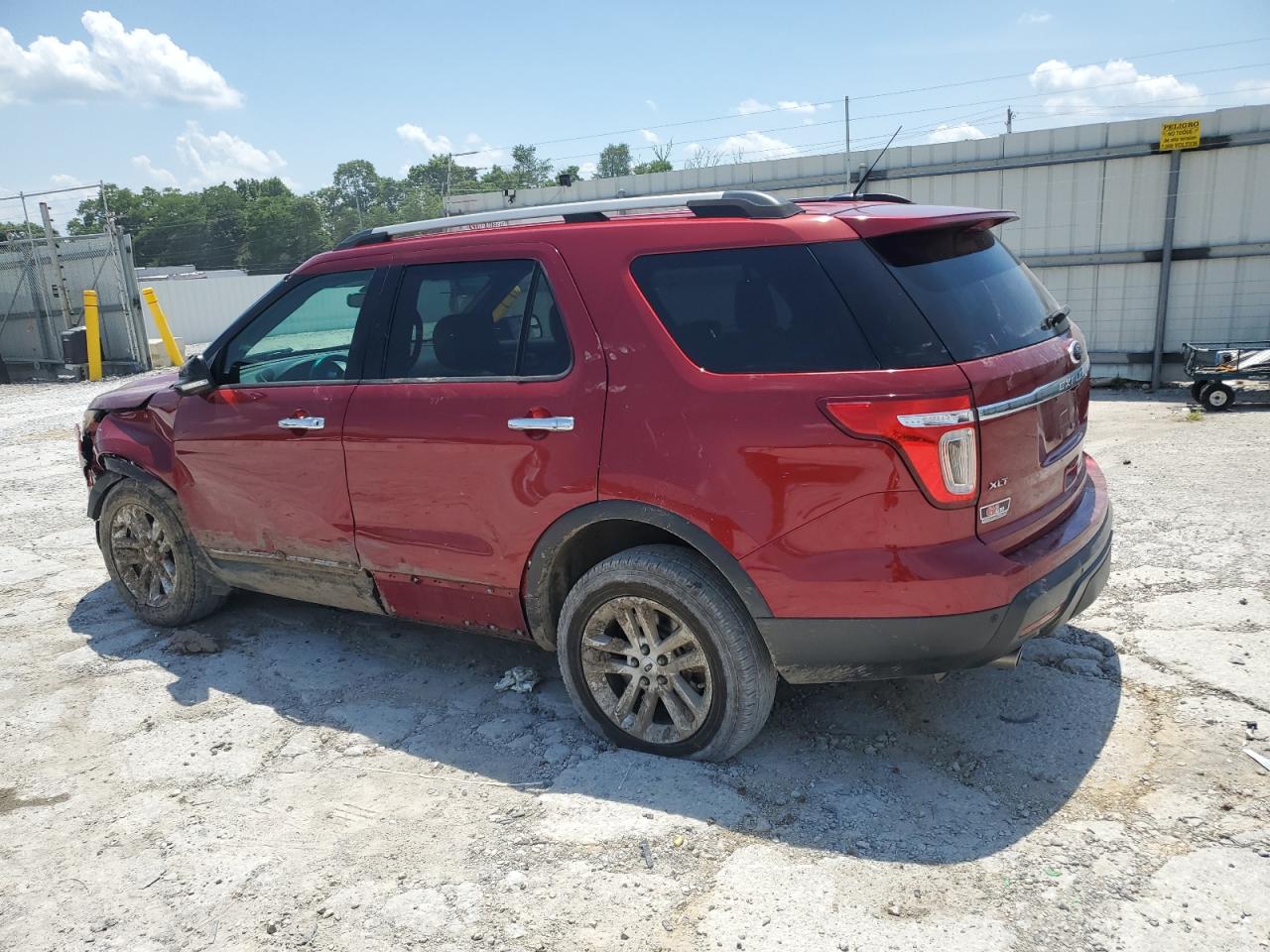 FORD EXPLORER 2014 VIN 1FM5K8D82EGB50457 zdjęcie 2