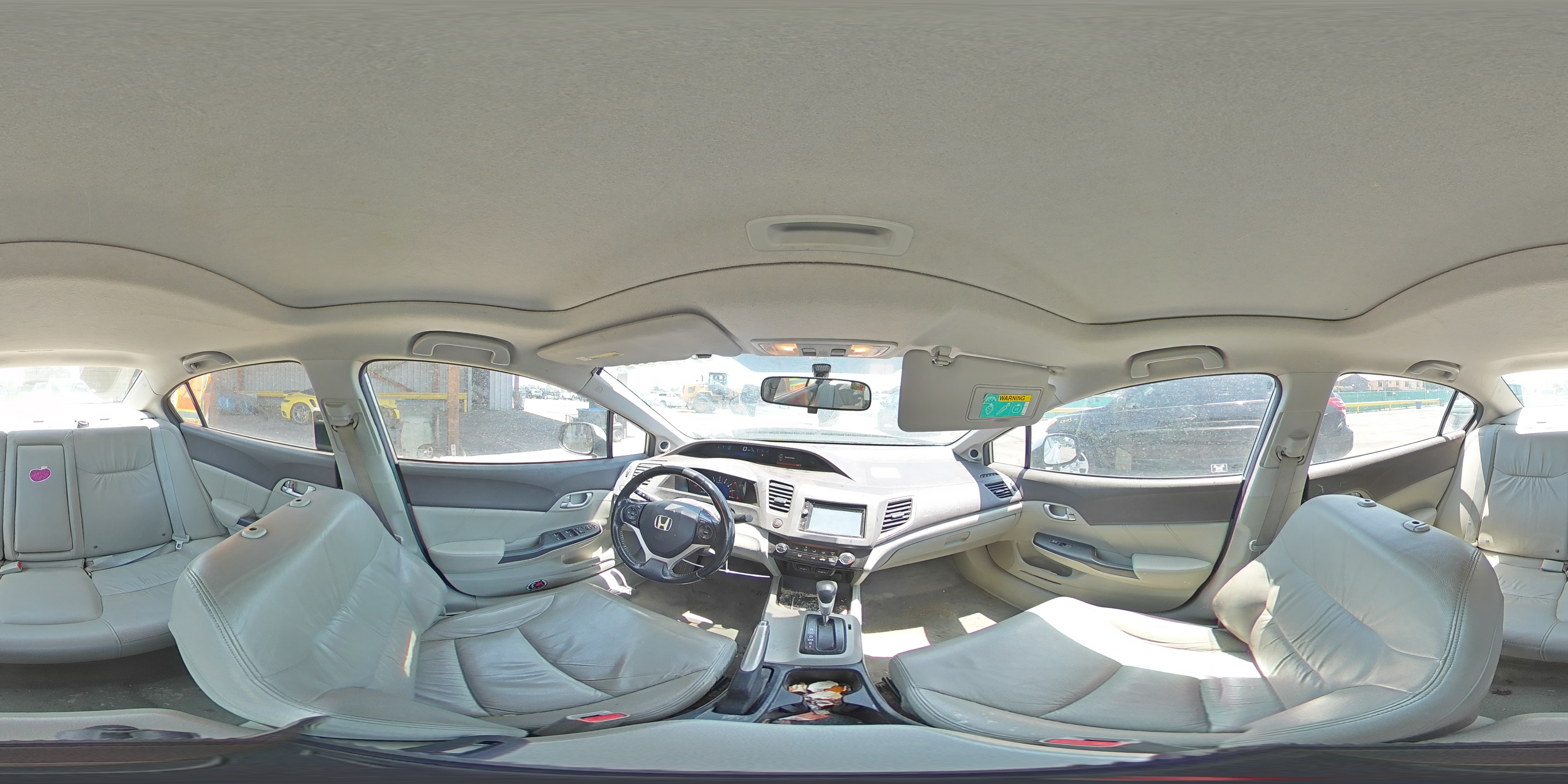 2012 Honda Civic Exl VIN: 19XFB2F96CE019797 Lot: 61190595