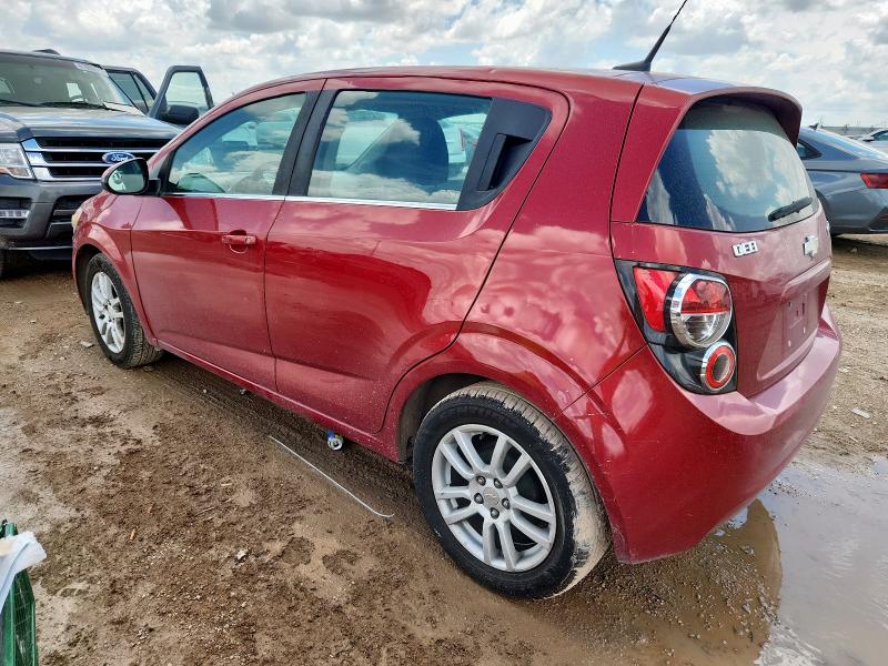  CHEVROLET SONIC 2013 Czerwony
