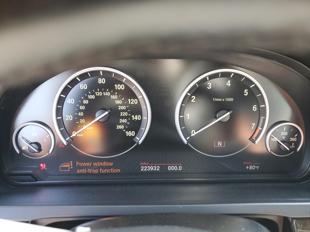 2013 BMW 740 I VIN: WBAYA6C53DC995000 Lot: 61667085