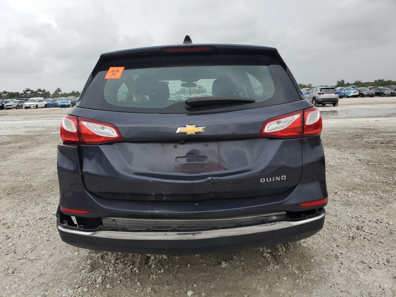 2018 Chevrolet Equinox Ls VIN: 3GNAXHEV1JS613829 Lot: 62596035