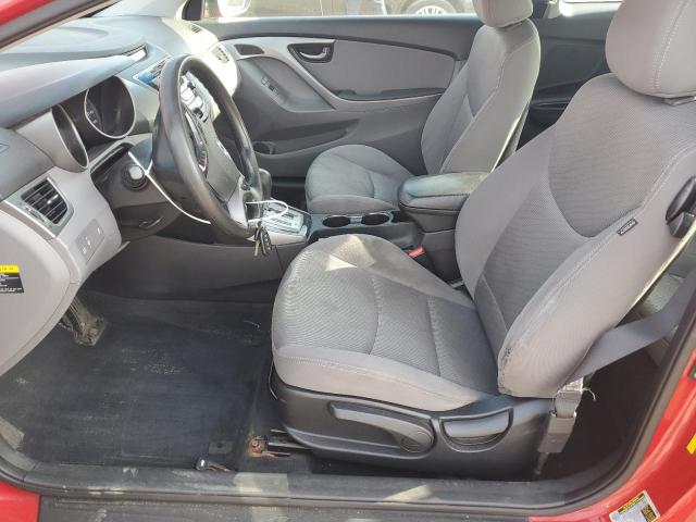  HYUNDAI ELANTRA 2013 Red