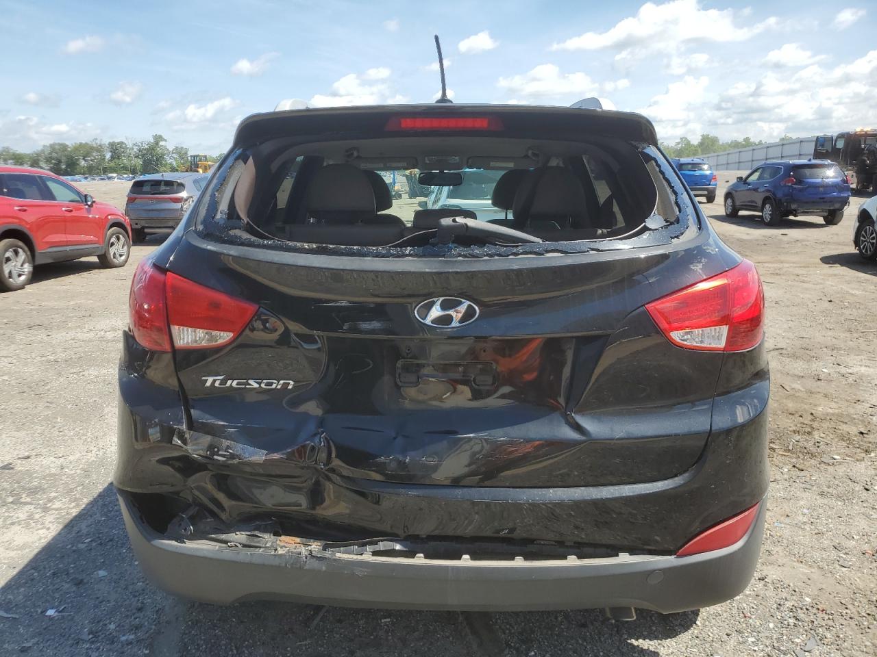 2014 Hyundai Tucson Gls VIN: KM8JU3AG4EU791487 Lot: 61382535
