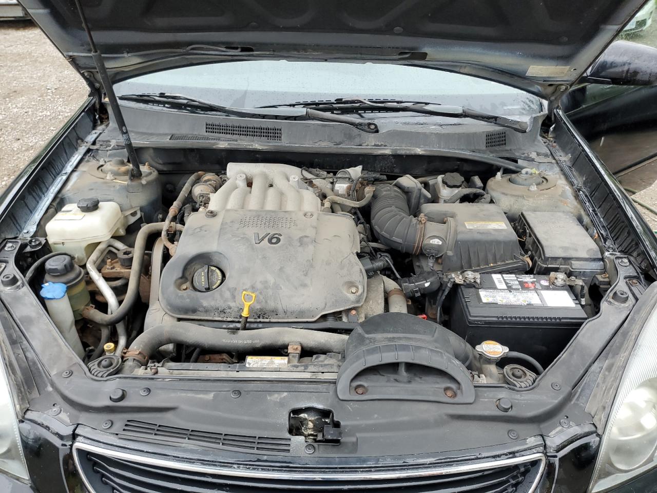 2008 Kia Optima Lx VIN: KNAGE124185237081 Lot: 58710905
