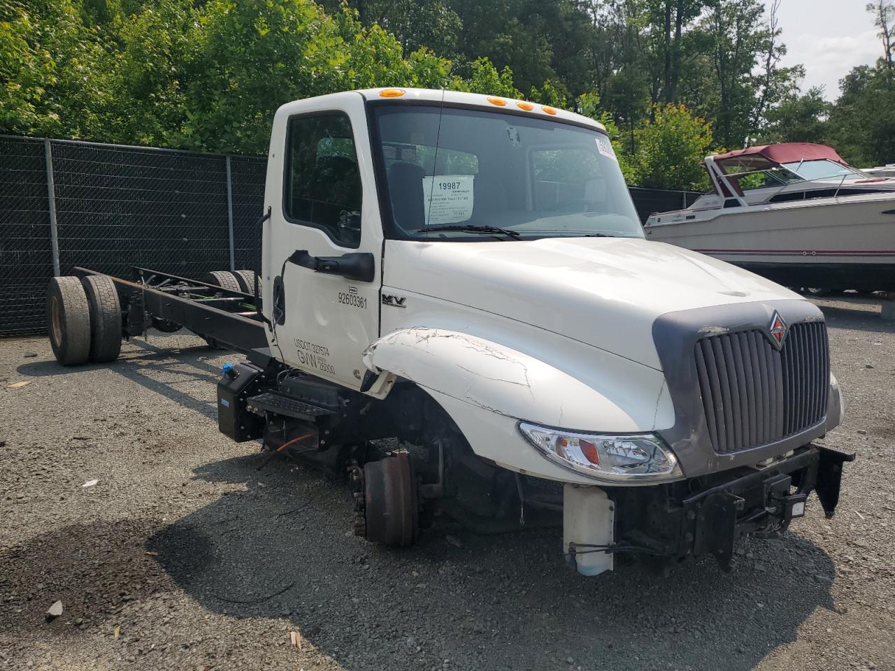 2022 International Mv607 იყიდება Waldorf-ში, MD - Undercarriage