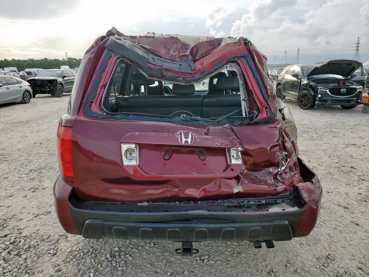 2003 Honda Pilot Exl VIN: 2HKYF18513H593690 Lot: 62341525
