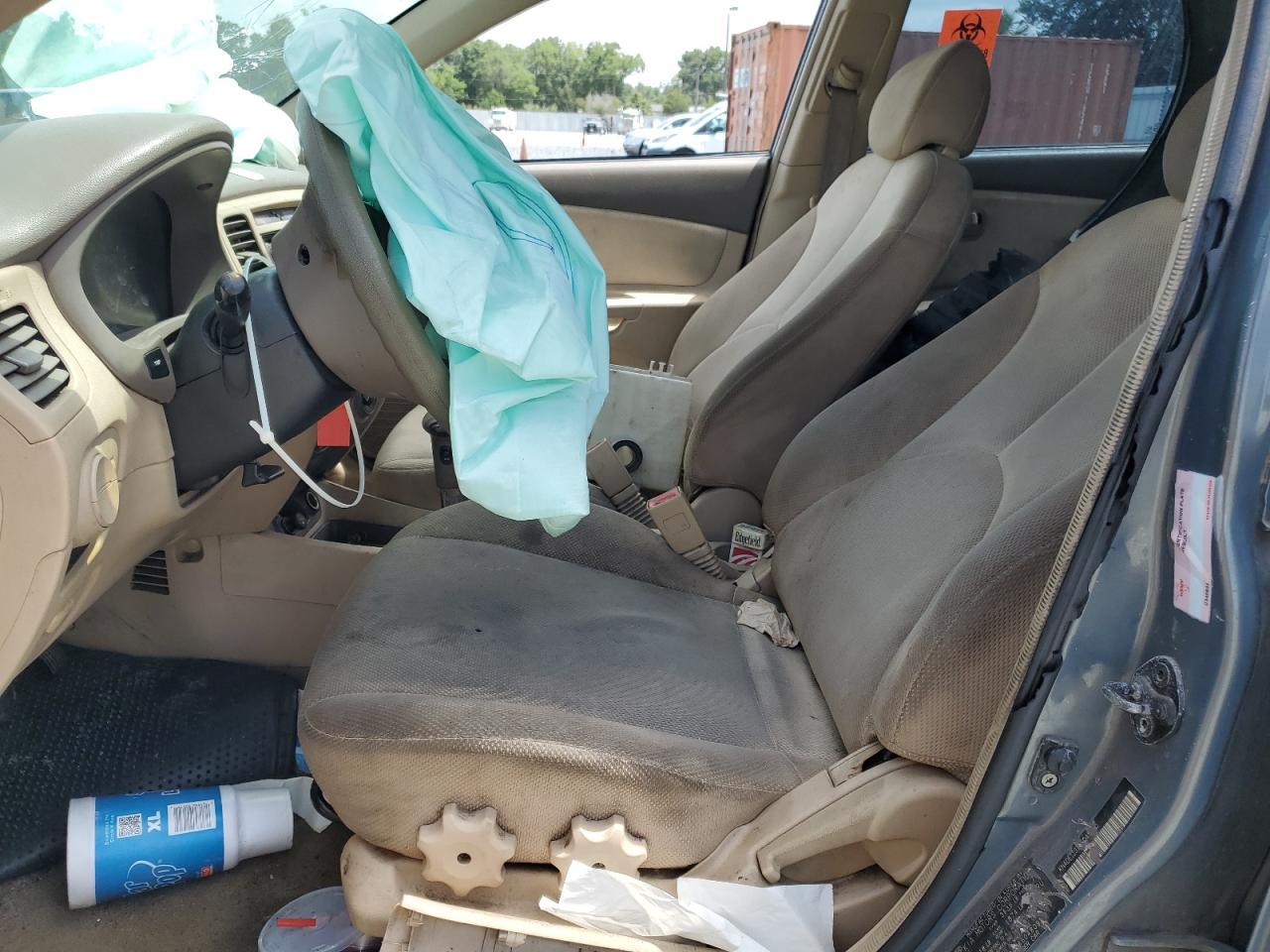 2006 Kia Rio VIN: KNADE123766048095 Lot: 60803685