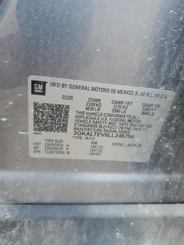 GMC TERRAIN 2020 VIN 3GKALTEV6LL245754 zdjęcie 14