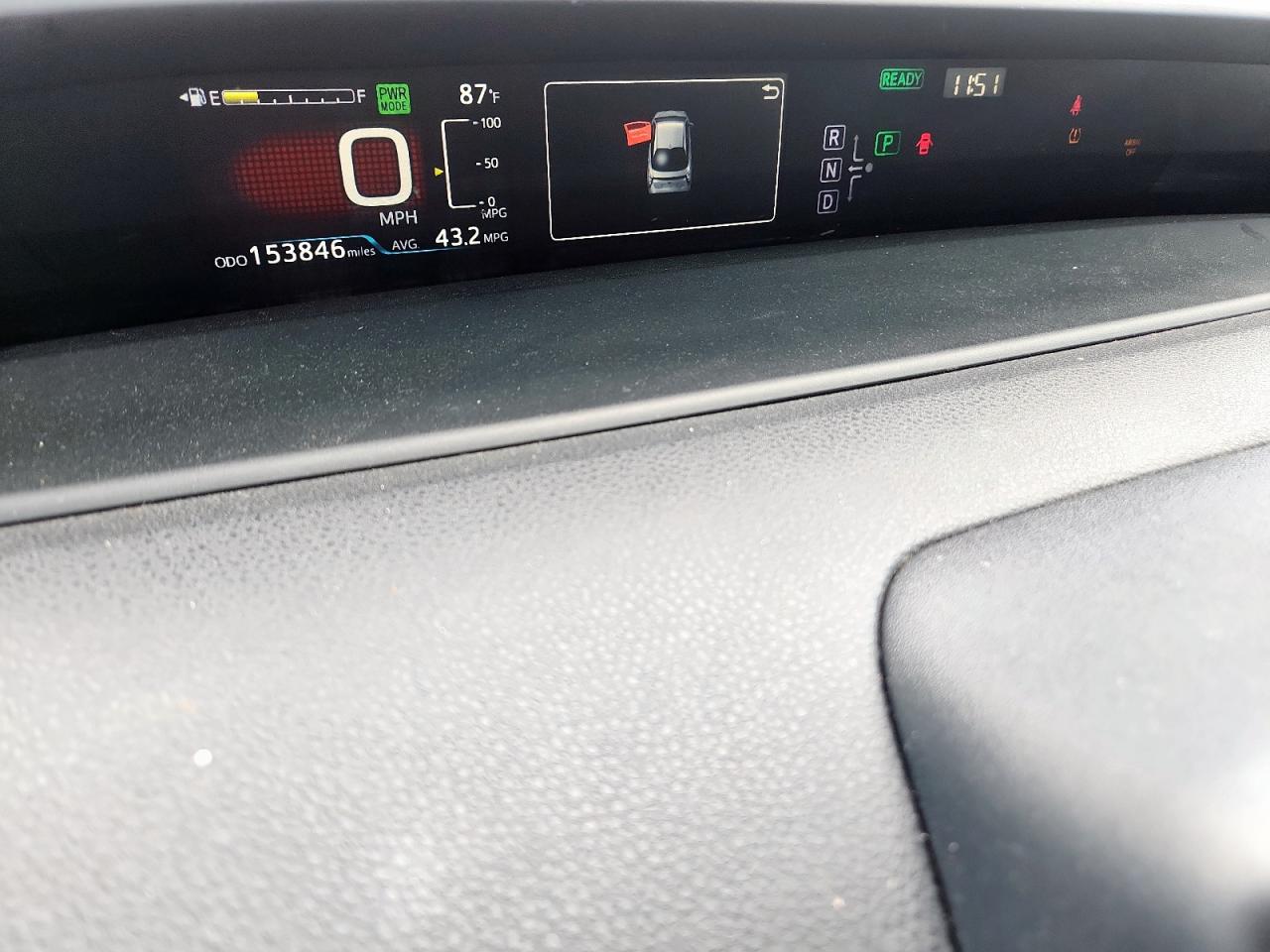 TOYOTA PRIUS 2017 VIN JTDKBRFU9H3552799 zdjęcie 9