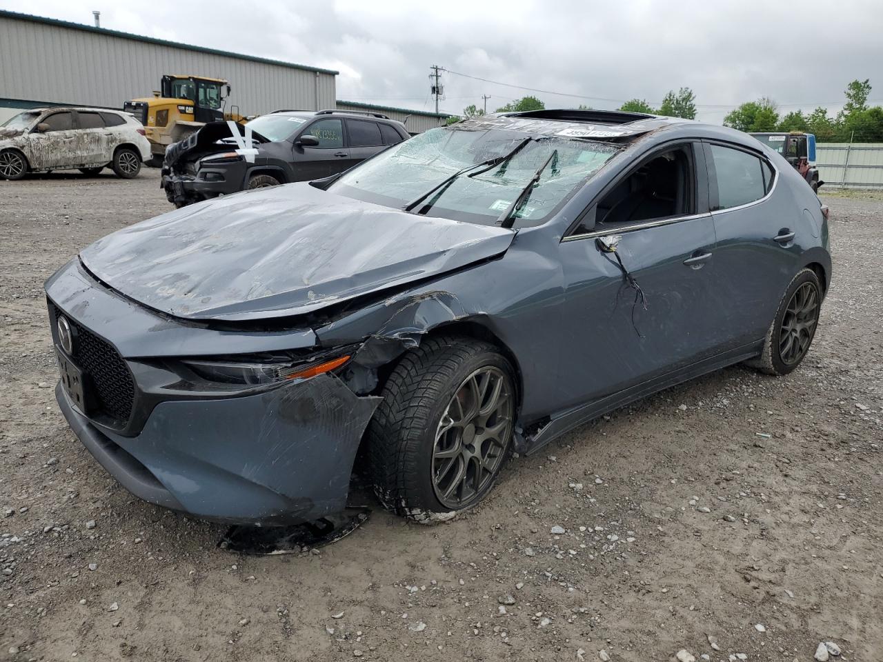 2023 Mazda 3 للبيع في Leroy، NY - Rollover