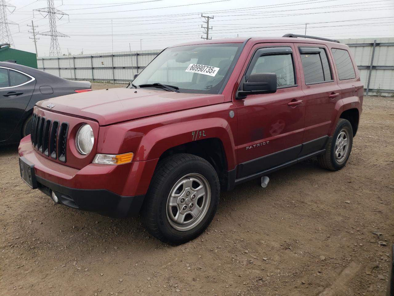 2017 Jeep Patriot Sport للبيع في Elgin، IL - Rear End