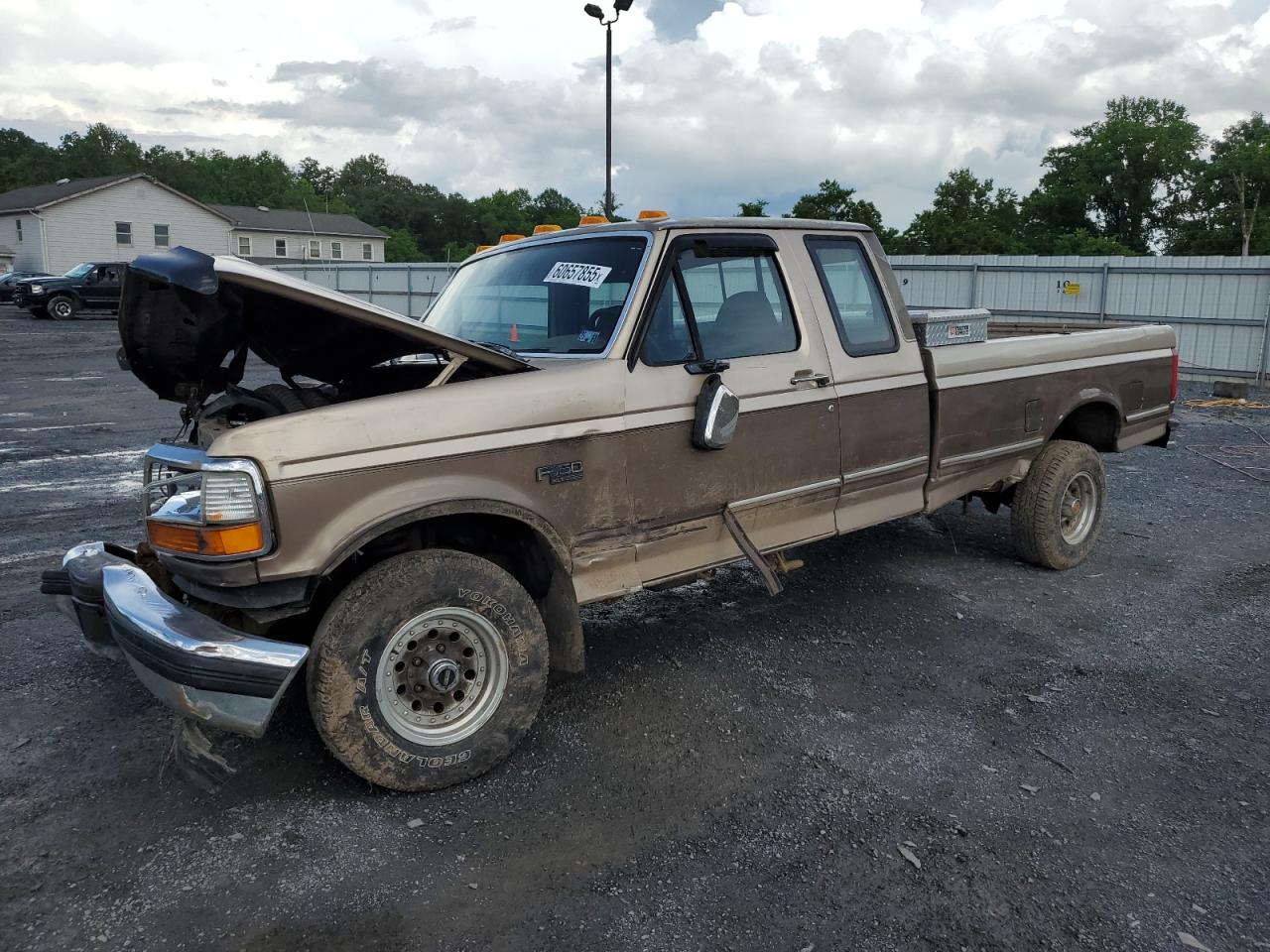 1993 Ford F150 VIN: 1FTEX14N0PKA61411 Lot: 60657855