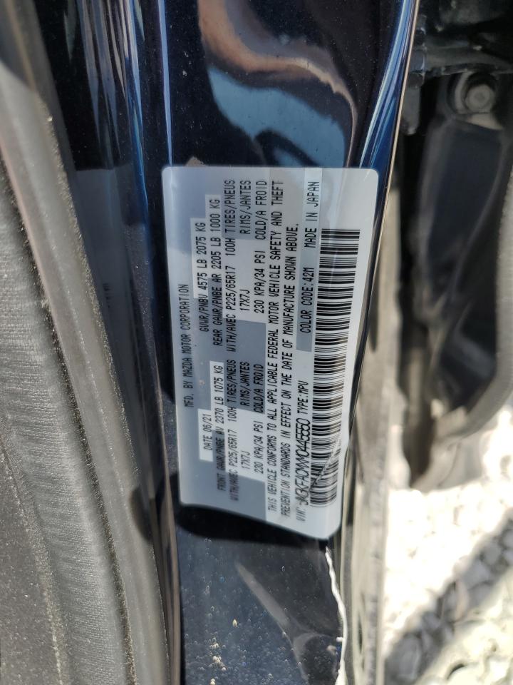 2021 Mazda Cx-5 Touring VIN: JM3KFACMXM0445550 Lot: 60266535