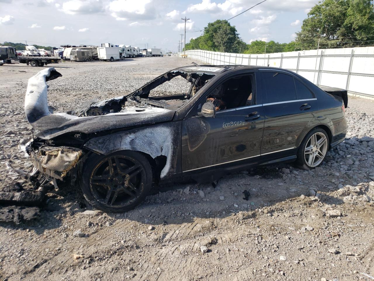 2013 Mercedes-Benz C 250 იყიდება Lebanon-ში, TN - Burn