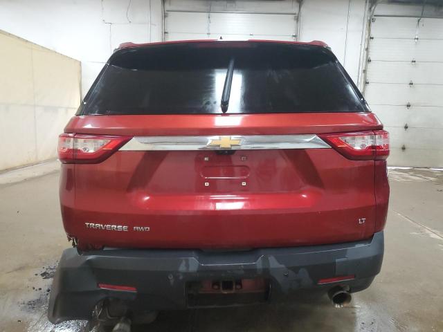  CHEVROLET TRAVERSE 2018 Красный