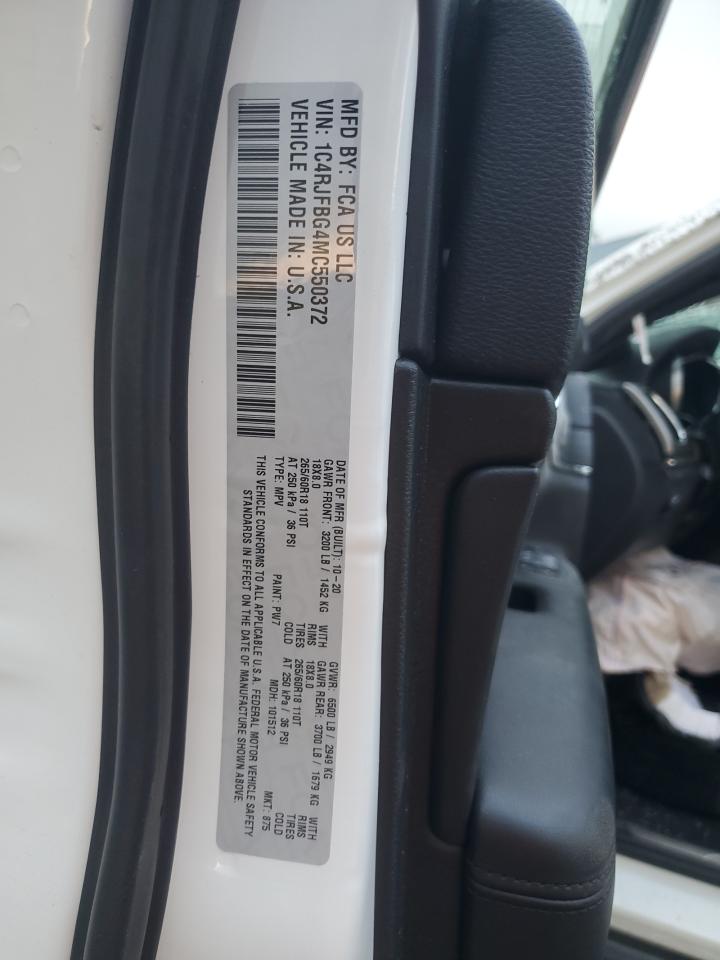 JEEP GRAND CHER 2021 VIN 1C4RJFBG4MC550372 фото 13