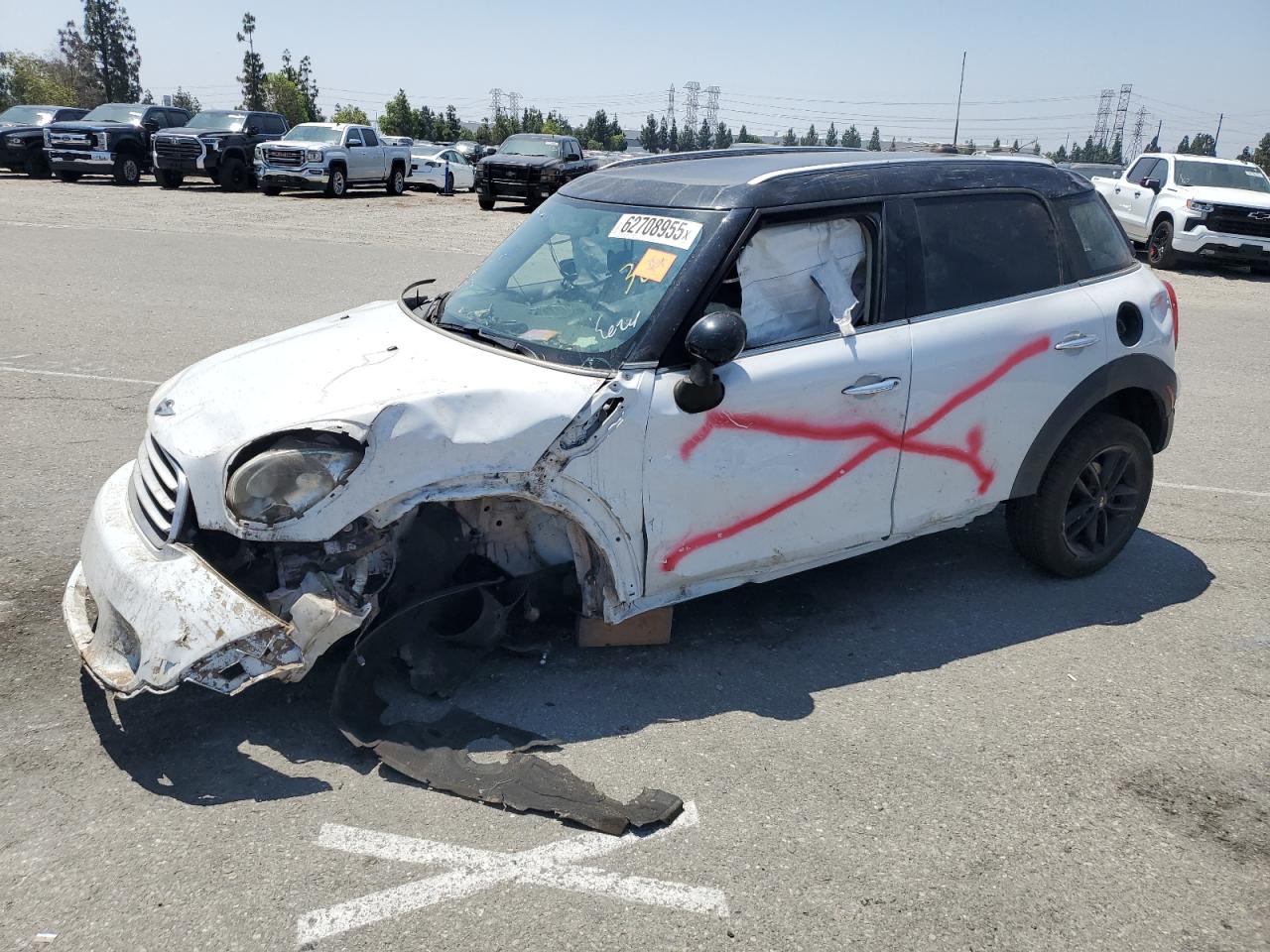 MINI COOPER 2012 VIN WMWZB3C55CWM02184