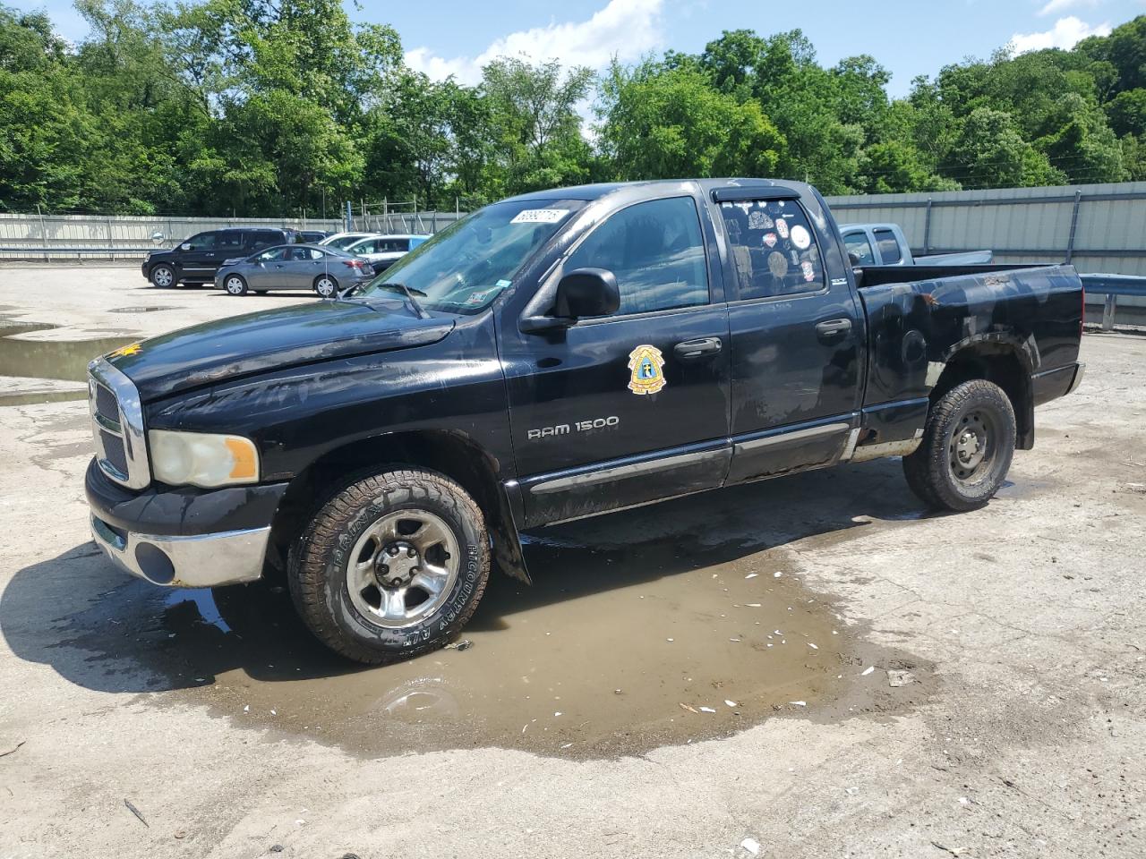 2002 Dodge Ram 1500 იყიდება Ellwood City-ში, PA - Undercarriage