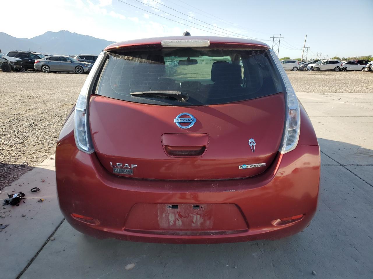 2013 Nissan Leaf S VIN: 1N4AZ0CP9DC414410 Lot: 62361365