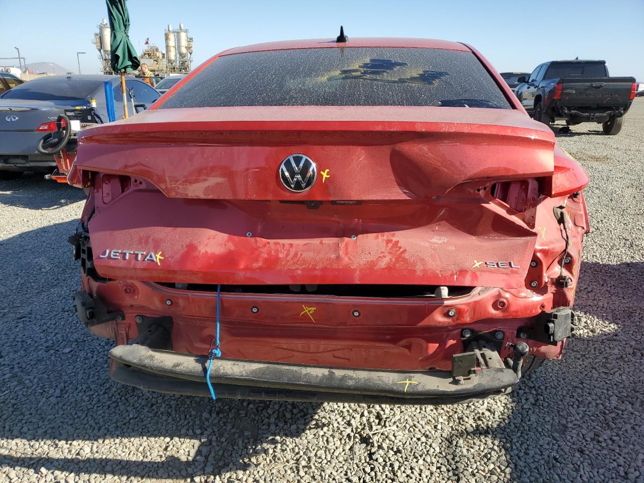 2022 Volkswagen Jetta Sel VIN: 3VWGM7BU3NM032454 Lot: 61386255