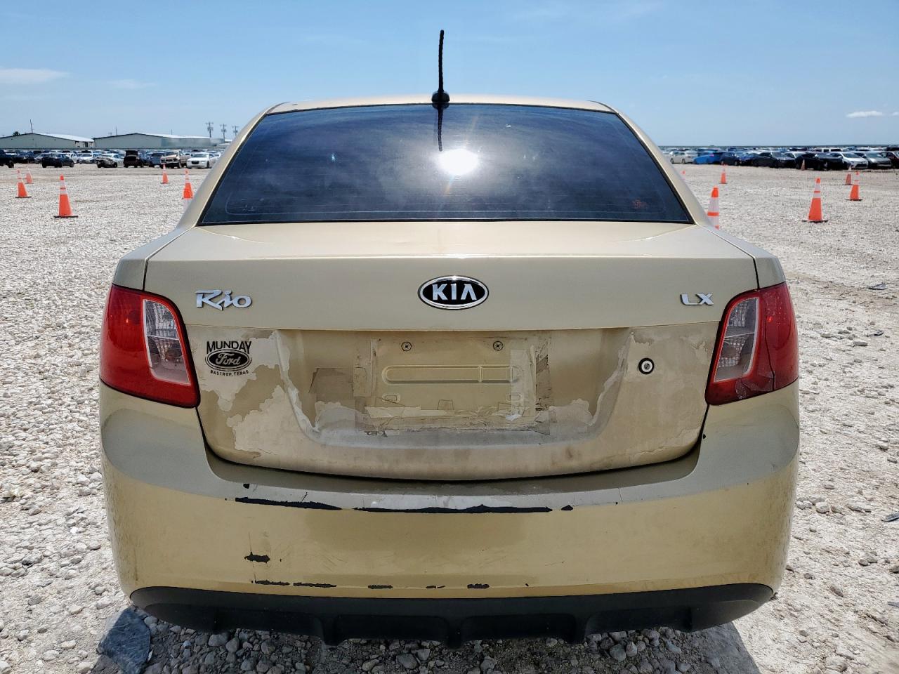 2010 Kia Rio Lx VIN: KNADH4A38A6682762 Lot: 60237765