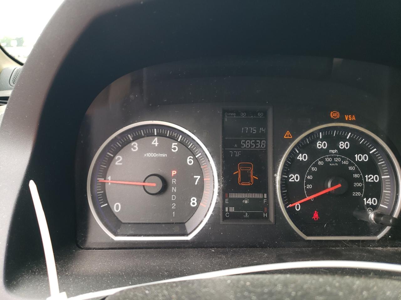 2007 Honda Cr-V Exl VIN: JHLRE48777C094312 Lot: 61185505