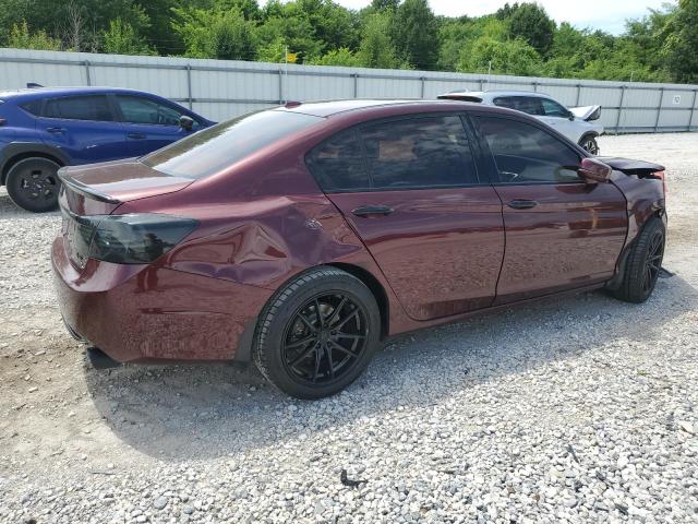  HONDA ACCORD 2015 Красный