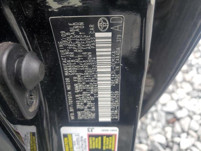 2010 TOYOTA COROLLA BASE  