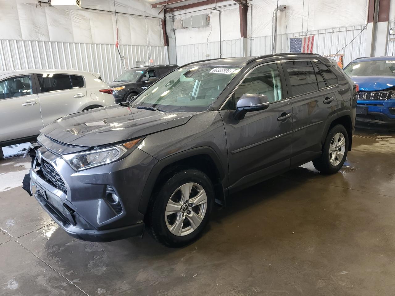 2020 Toyota Rav4 Xle продається в Franklin, WI - Front End
