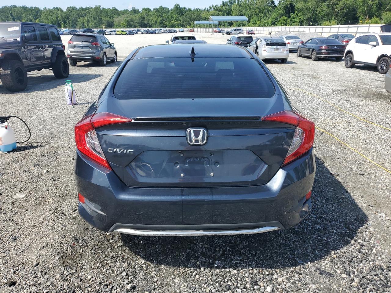 2019 Honda Civic Ex VIN: 19XFC1F38KE002100 Lot: 61483665