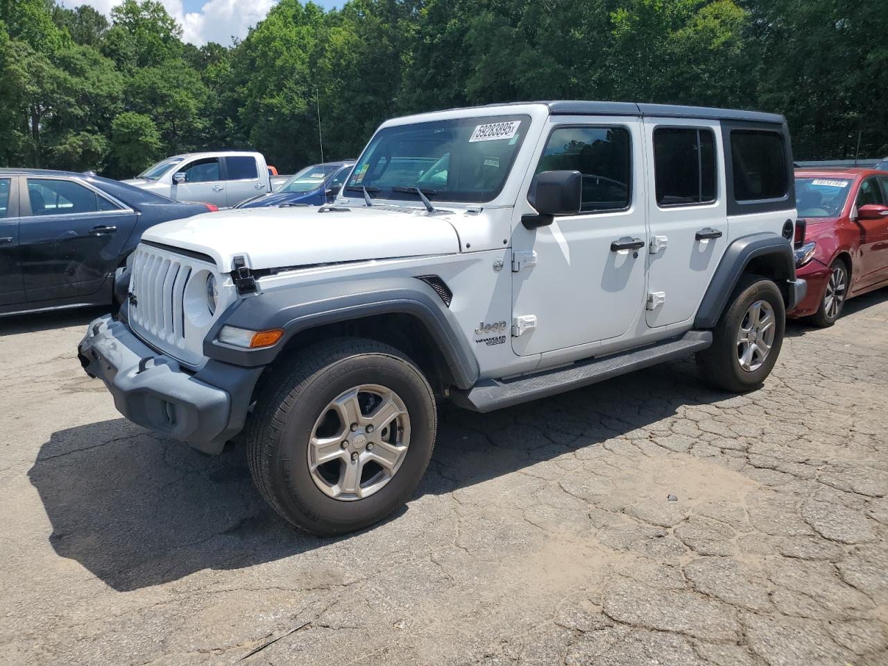 2019 Jeep Wrangler Unlimited Sport for Sale in Austell, GA - Front End