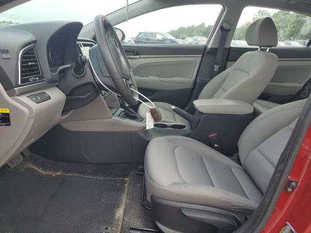  HYUNDAI ELANTRA 2018 Czerwony