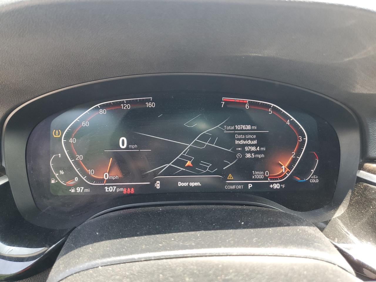 2021 BMW 530 Xi VIN: WBA13BJ01MWW93568 Lot: 61368935