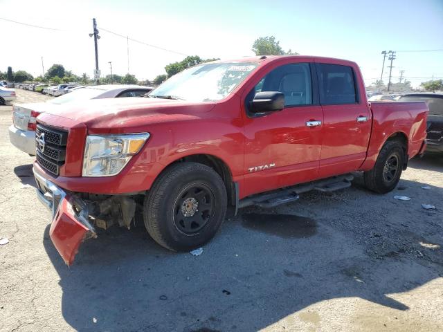  NISSAN TITAN 2021 Red